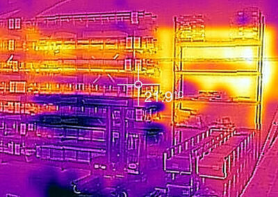 Frey Hall heat image