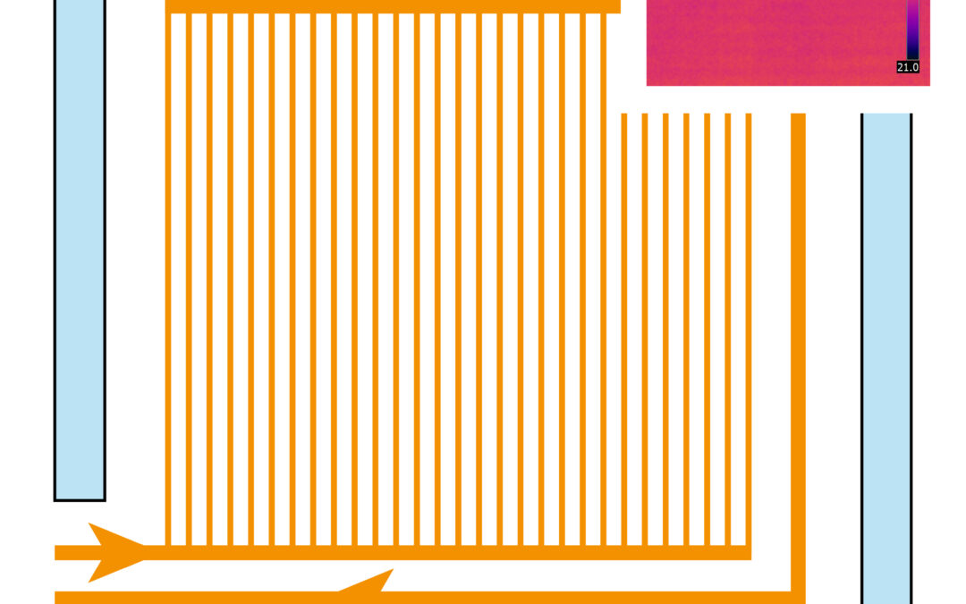 Advantages of parallel flow (Tichelmann)