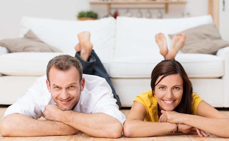 Which heating system or cooling system makes us feel comfortable at home?